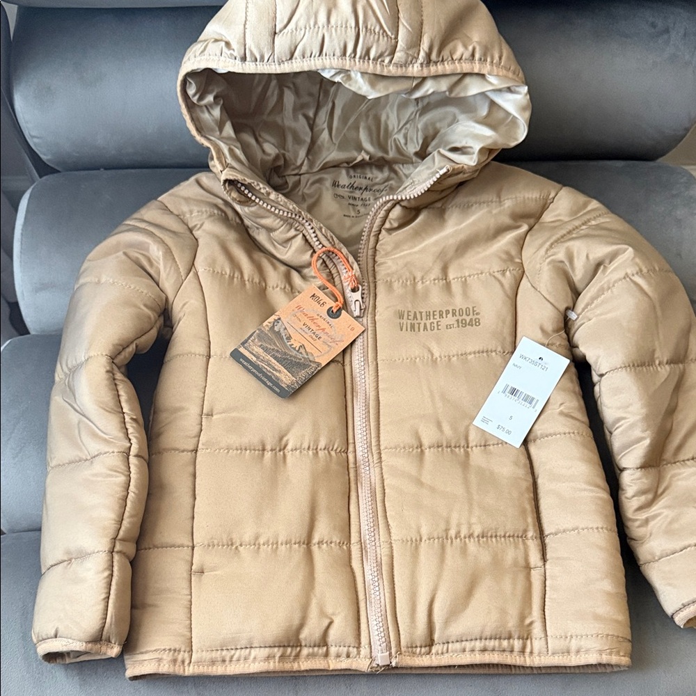 Weatherproof Vintage Beige Quilted Jacket